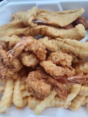 Shrimp & fish combo