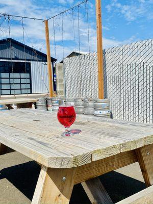 We have 28 taps of beer, cider, stouts