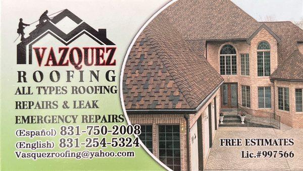 Vazquez Roofing