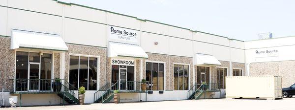 Exterior of Warehouse Showroom