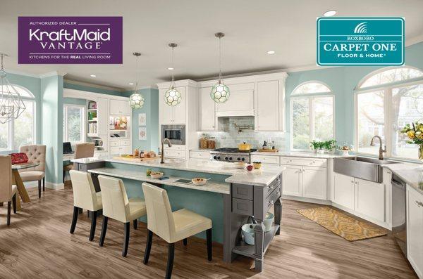 Beautiful KraftMaid kitchen