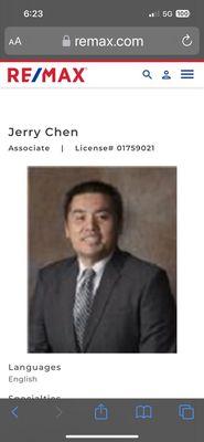 Jerry Chen-RE/MAX Masters Realty
