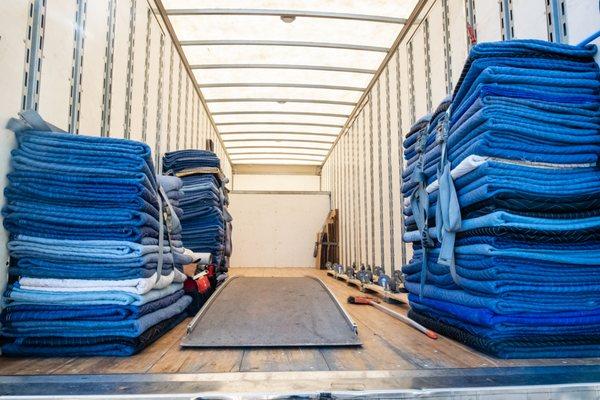 The last thing we see today and the first thing we see tomorrow..... the empty truck