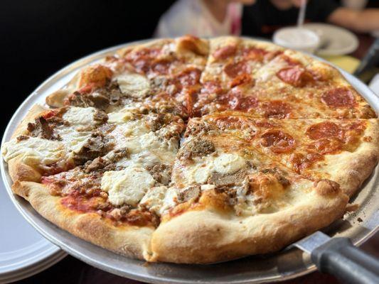 Half Pepperoni / Half Meatball & Ricotta