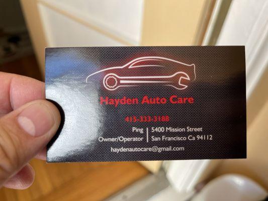 Hayden Auto Care