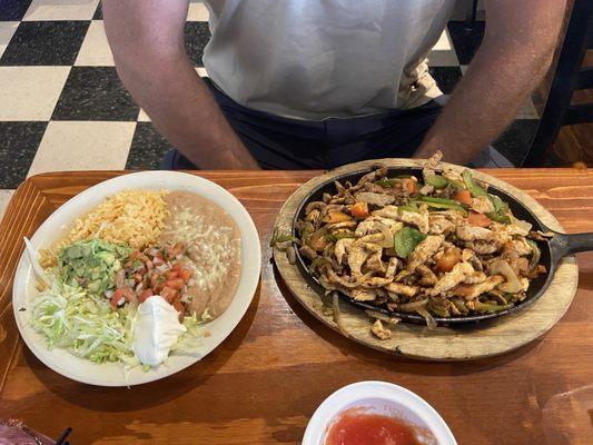 Fajita plate