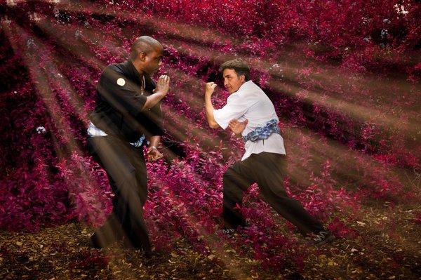 Guru Jules and Guru Vahid about to engage...