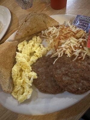 breakfast plate combo
