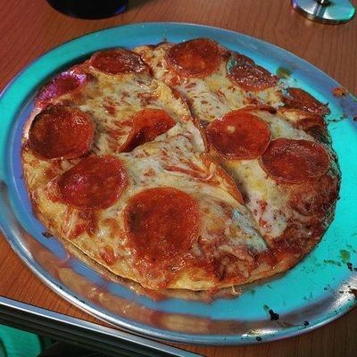 Personal pepperoni pizza!