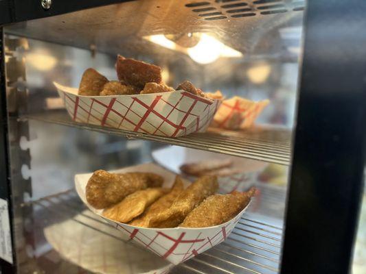 Chicken & Beef Empanadas ( fried )