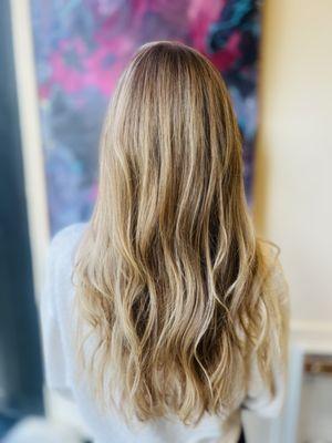 Beautiful blonde transformation by our expert stylists! Book your next blonde refresh today by Blonde hair specialist