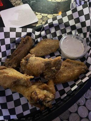 Sour cream & onion dry rub wings