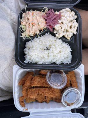 Katsu plate to go