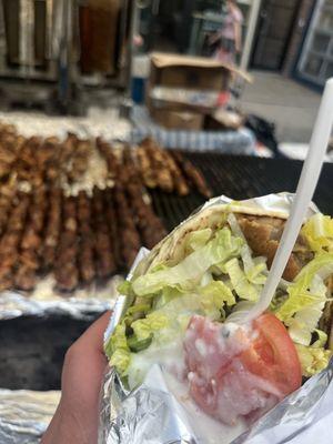Souvlaki King tent