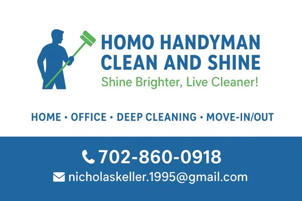 Homo Handyman Clean And Shine