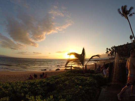 Taken directly from the stairs to the beach.