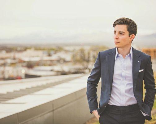 You never get a second chance to make a first impression. Custom Suit & Tailored Shirt by Bespoke Custom Clothing