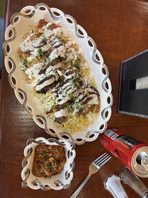 Beef Kofte platter