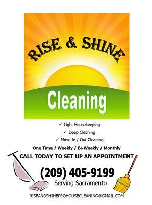 Rise and Shine Cleaning