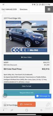 Bill Cole Ford Lincoln