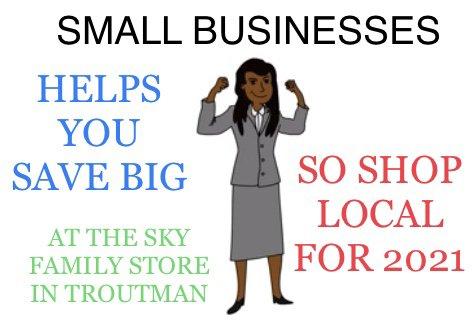 Support local businesses