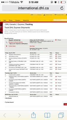 DHL has to be the worst carrier service in the world!Why did the driver lie and say I refused Truth to the story never came