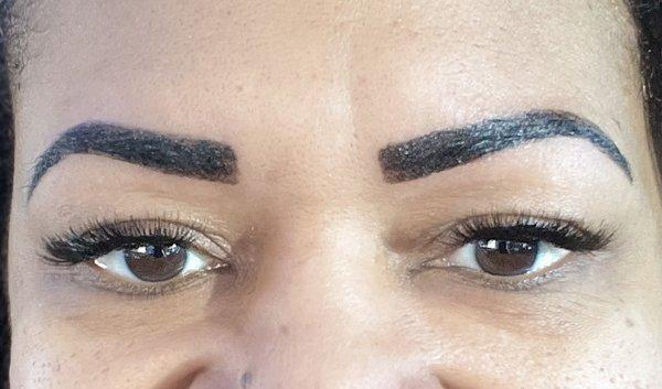 Eyebrow Threading & tinting, Lashes combo!
