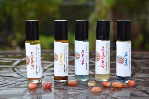 Essential Oil & Crystal Purfumes