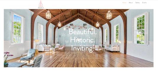 The beautiful historic chapel