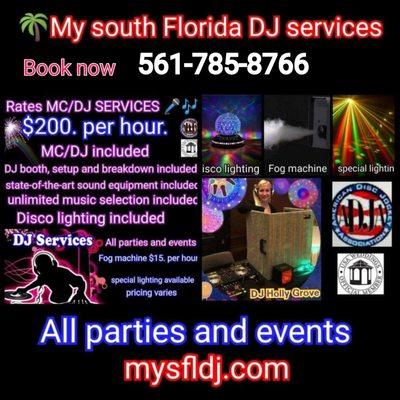 My South Florida DJ Services