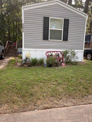 Beautiful yard decor