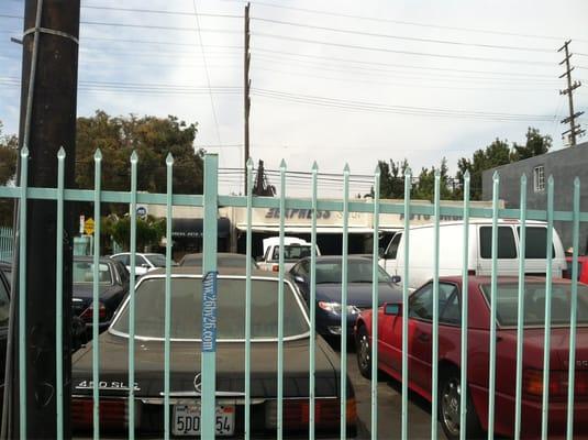 From the street side