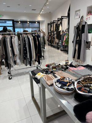 a huge variety of women's clothing--I'd say sizing is catered to XS-L, but seems to center around smalls and mediums