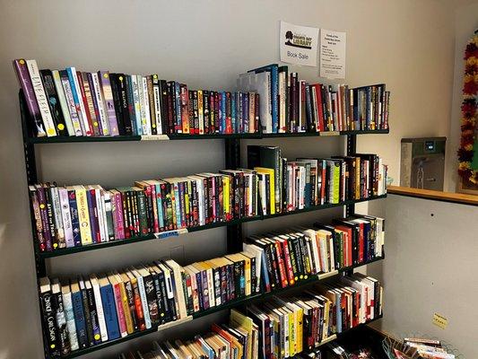 Friends of the Library on going book sale