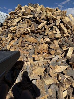 Bulk firewood.