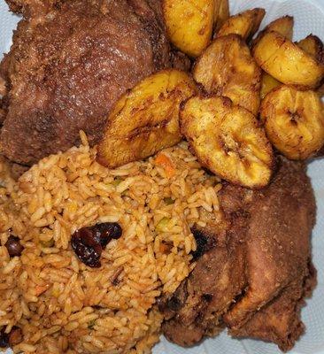 Fried chicken a dinner (one size)