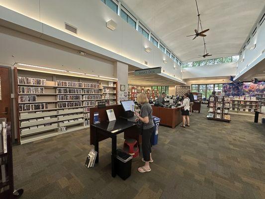 Entry and reserved pickup spot