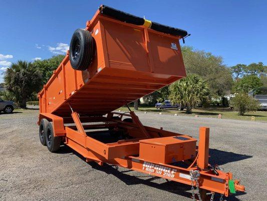 7×16 Dump Trailers