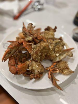 Fried crab