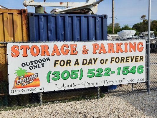 Davis Group Outdoor Storage