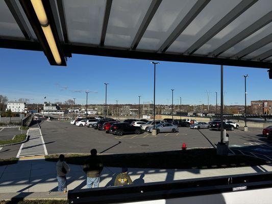 Fall River parking lot
