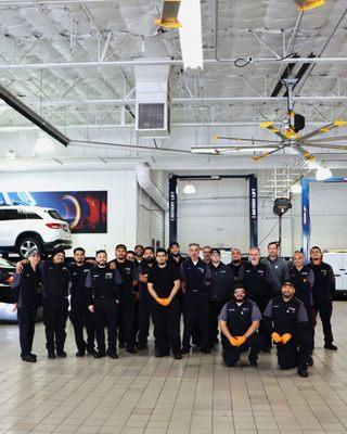 Your ride's in good hands. Meet the faces behind the care your Mercedes deserves.