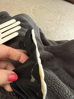 Skeleton gloves right outta package