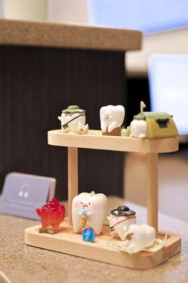 During your first visit you'll also receive a welcome goodie bag filled with dental essentials and a blind toy box to brighten your day.