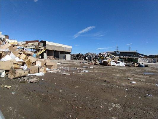 Public Dump - they take almost anything: furniture, tires, mattress, electronics, drywall, cement, roofing, etc. Open 7 days a week 24/7.