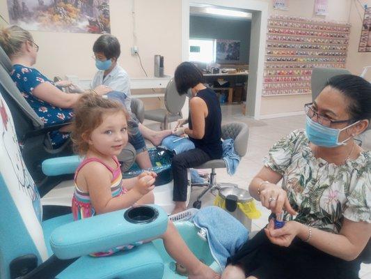 So good with my granddaughter