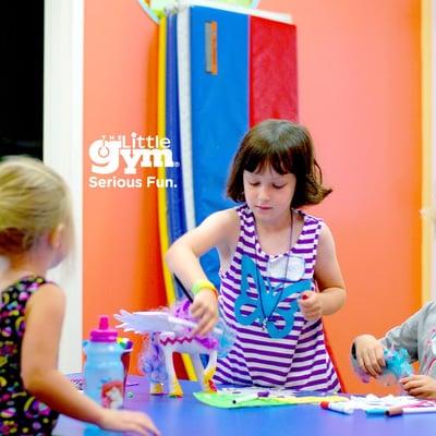 Wonder Kids Club is a three-hour enrichment program for 3-5 year olds with immersive play, story time, legos, and a full Giggle Worms class.