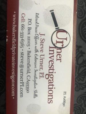 Urner Investigations