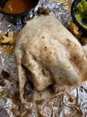 Hair in my food definitely not mine I have a hat on.