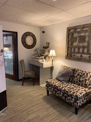 Makeup Area...They thought of everything here. #Restorationswellness #Beauty